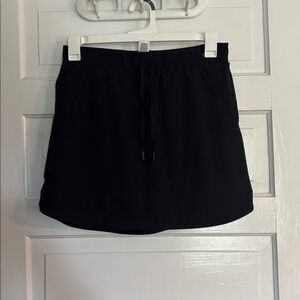 RBX Basic Black Drawstring Skirt